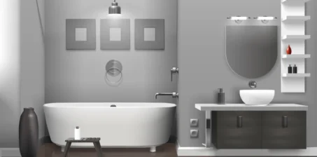 ديكور الحمام أو المطبخ ؟